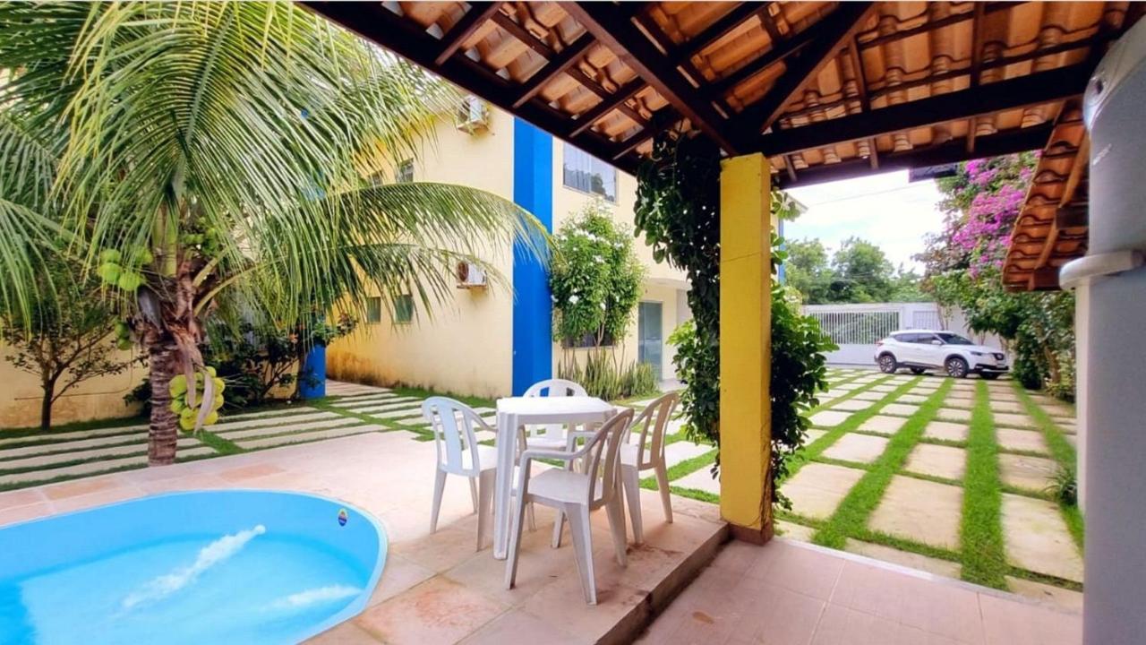 Residencial Recanto Da Lagoa - Praia De Taperapuan 塞古罗港 外观 照片