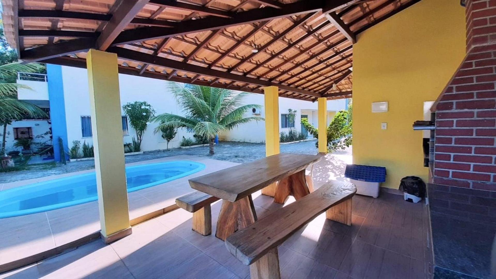 Residencial Recanto Da Lagoa - Praia De Taperapuan 塞古罗港 外观 照片